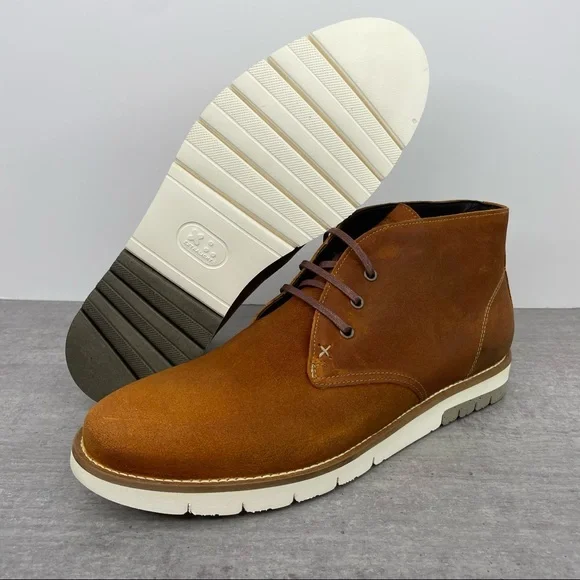 Wolverine 1883 Gibson Chukka Boot Amber Brown Suede W09825